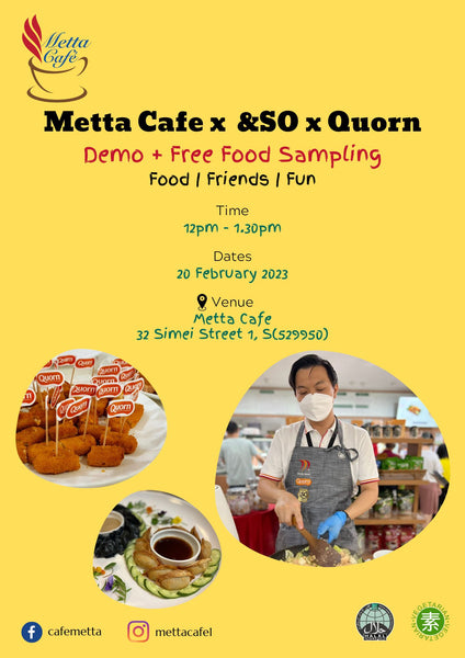 Metta Cafe x &SO x Quorn