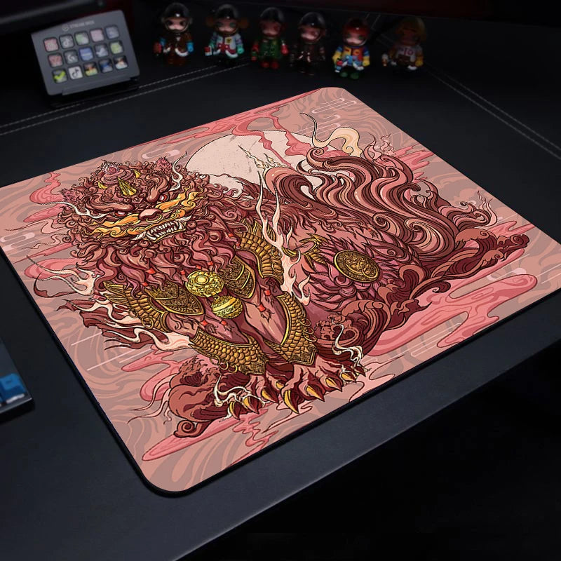 Custom Mousepad Mit Tiger-Motiv – Rutschfeste Unterseite, In Verschiedenen Größen (18,3x15 Cm Bis 30x25 Cm)