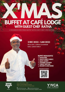 CHRISTMAS BUFFET SPREAD BY GUEST CHEF RATHA