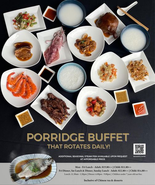 Porridge buffet is back at Café Lodge