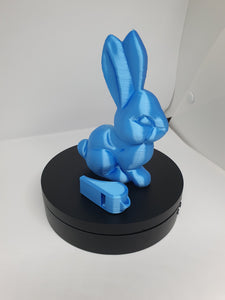 Olive & Latte 3d Print Art Rabbit with Whistle