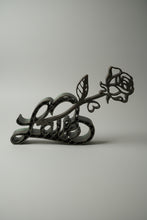 3d Print Art featuring the Word Love and a Rose
