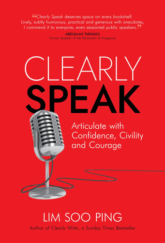 Clearly Speak Book , Write Editions Publisher