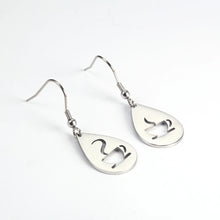 Stainless Steel Handmade Small Teacup Alice In Wonderland Tea Party And Saucer Lovers Drop Earrings Jewelry Gifts