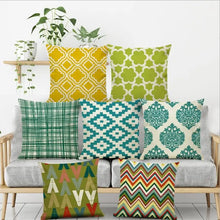 Colourful Geometric Cushion Pillowcase Decorative Geometry Throw Pillow Creative Home Decoration for Sofa Car Seat Cushions