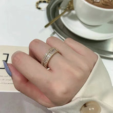 2024 Korean New Exquisite Geometric Simple Ring Fashion Temperament Versatile Open Ring Elegant Ladies Jewelry