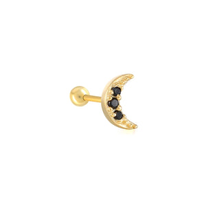 CANNER 1PC Real 925 Silver Stud Earring Small Zircon Earrings For Women Ear Bone Nail Lip Piercing Body Wedding Gifts Jewelry