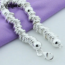 New Arrival 925 Silver Color Charm Bracelets Fine Jewelry Cuff Bangle For Women Men