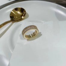 2024 Korean New Exquisite Geometric Simple Ring Fashion Temperament Versatile Open Ring Elegant Ladies Jewelry