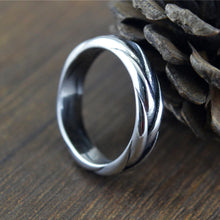 Korean Fashion Simple Men Women Ring Jewelry Punk Hip Hop Stainless Steel Celtics Knot Ring Men's Jewelry Gift Wholesale