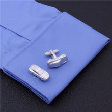 Matte Cufflinks Car mens Suit Accessories Dress Shirts Brushed Cuff Links With High Quality Gift Box