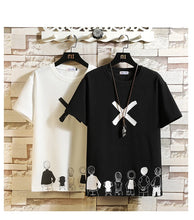 Short Sleeve T Shirt Men Summer High Quality Tshirt Top Tees Classic Brand Fashion Clothes Plus Size M-5XL O NECK Streetwear Tee
