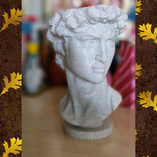 Olive & Latte 3d Print Art Michelangelo's David Portrait