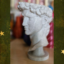 Olive & Latte 3d Print Art Michelangelo's David Portrait