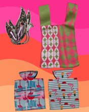 Cool Package 3-1 Peach and Green Bag, 1 Butterfly Brooch and 2 Soft Drink Can Holder
