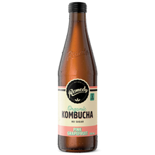 Remedy Organic Kombucha Pink Grapefruit 12 x 330 ML Bottles in a Carton&nbsp;