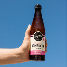 Remedy Organic Kombucha - Raspberry Lemonade 12 x 330ml Bottles in a Carton