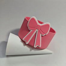 Cute Bow Silicone Boot Bottom Sleeve Cover for Stanley Tumbler Cup Protection Case 10mm Straw Covers Cap For Stanley Cup