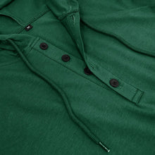 Men's Short-sleeved T-shirts for Sports and Fitness American-style Henley Shirt Hooded Top