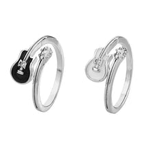 Korean Guitar Ring Adjustable Opening Jewelry Accessories Gift