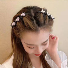 Korean Rhinestones Braided Flowers Hairpins Hair Clips For Women Hairclips Girls Clip Bangs Side Barrettes Hair Accessories 2024