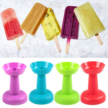 1PC Double Drip Proof Popsicle Holder Anti-drip Tray Ice Cream Bracket Anti-flow Popsicle Protectors Portable Ice Pop Guard