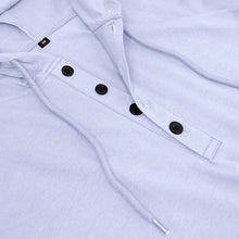 Men's Short-sleeved T-shirts for Sports and Fitness American-style Henley Shirt Hooded Top