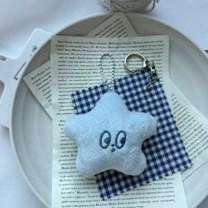 2025 Korean Wave New MARK DoYoung HAECHAN TAEYONG Keychain Blue Keychain Plush Pendant Bag Pendant Accessories Fan Support Gift