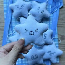 2025 Korean Wave New MARK DoYoung HAECHAN TAEYONG Keychain Blue Keychain Plush Pendant Bag Pendant Accessories Fan Support Gift