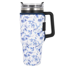 Reusable Neoprene Insulated Sleeves Cup Holder Idea for 40oz Tumbler Cup with Handle(Only Cup Sleeves)