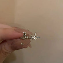 Korean Kpop Fashion Star Zircon Rings for Women Girls Double Layer Open Ring Aesthetic Jewelry Y2k Accessories 2025 New Trend