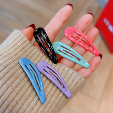 6pcs New Korean Kawaii Drip Hair Pin Candy Color Hair Pin Headwear Girls Kids Hair Accessories Wholesale Free Shipping