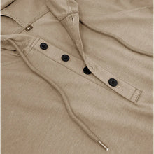 Men's Short-sleeved T-shirts for Sports and Fitness American-style Henley Shirt Hooded Top