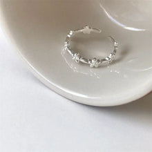 Korean Fashion Flower Rings for Women Girls Aesthetic Finger Jewelry Exquisite ring Wedding Gift Exquisite Accessories