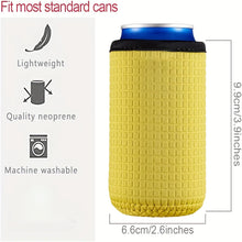 4pcs/pack 12oz Can Sleeve Insulated Sleeve Can Cover 12oz Beer Bottle Sleeve Cooler Holder Non-slip Cooler Sleeve
