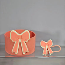 Cute Bow Silicone Boot Bottom Sleeve Cover for Stanley Tumbler Cup Protection Case 10mm Straw Covers Cap For Stanley Cup