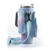 1pc Crossbody Bag Insulated Water Bottle Cover Sleeve for Stanley Cup Anti-fall 30oz/40oz Tumbler Protective Carrier Pouch Strap