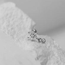 CANNER 1PC Real 925 Silver Stud Earring Small Zircon Earrings For Women Ear Bone Nail Lip Piercing Body Wedding Gifts Jewelry