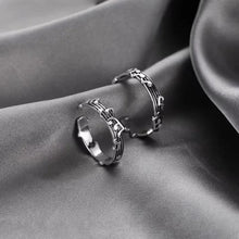 Korean Style Music Symbol Rings for Men Women Jewelry Gifts Adjustable Size