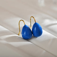 Color Drop Oil Earrings Simple Design with Light Luxury High Sense of Women's Accessories Drop Ear Accessories Wholesale