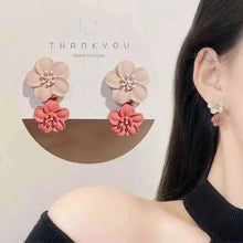 925 Silver Needle Korean Fashion Colorful Cube Crystal Earrings For Women Jewelry 2024 Trending New Sweet Zircon Stud Earrings