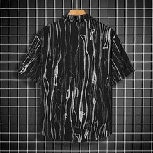 Stay Cool in Style Short Sleeve Men's Shirt Add Some Edge To Your Look with Our Short Sleeve Black Shirt for Men
