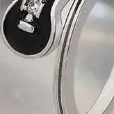 Korean Guitar Ring Adjustable Opening Jewelry Accessories Gift