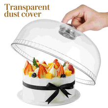 1pc Cake Dome Food Cover Sturdy Material Kitchen Accessories Food Dust Proof Cover Plastic Food Cover Cookware Parts Dining