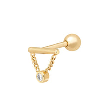 CANNER 1PC Real 925 Silver Stud Earring Small Zircon Earrings For Women Ear Bone Nail Lip Piercing Body Wedding Gifts Jewelry