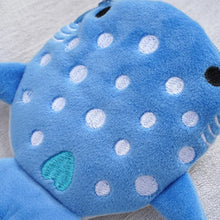 Plush Grey Small Whales Coin Purse Cute Zipper Women's Coin Wallet Shark Shape Girls Earphone Money Storage Bag Key Bag Purse