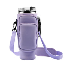 1pc Crossbody Bag Insulated Water Bottle Cover Sleeve for Stanley Cup Anti-fall 30oz/40oz Tumbler Protective Carrier Pouch Strap