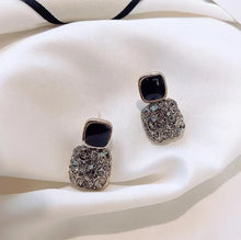 925 Silver Needle Korean Fashion Colorful Cube Crystal Earrings For Women Jewelry 2024 Trending New Sweet Zircon Stud Earrings