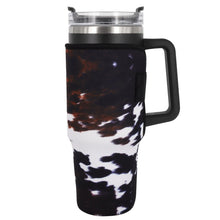 Reusable Neoprene Insulated Sleeves Cup Holder Idea for 40oz Tumbler Cup with Handle(Only Cup Sleeves)