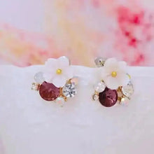 925 Silver Needle Korean Fashion Colorful Cube Crystal Earrings For Women Jewelry 2024 Trending New Sweet Zircon Stud Earrings